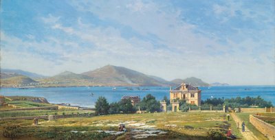 View of El Abra, Bilbao, from Algorta by Juan de Barroeta